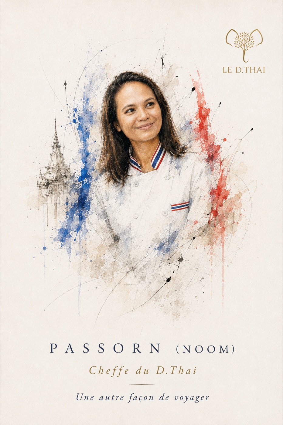 Portrait de la cheffe Noom